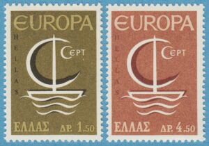 GREKLAND 1966 M919-20** Europa Cept 2 kpl