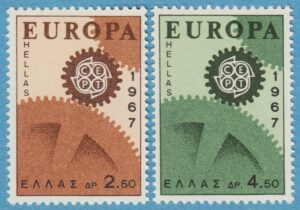 GREKLAND 1967 M948-9** Europa Cept 2 kpl