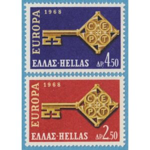 GREKLAND 1968 M974-5** Europa Cept 2 kpl