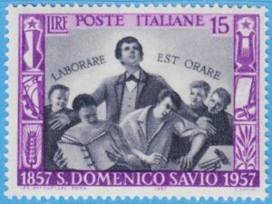 ITALIEN 1957 M1000** Domenico Savio 1 kpl