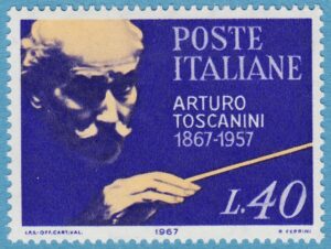 ITALIEN 1967 M1223** Arturo Toscanini – dirigent 1 kpl
