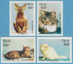 ITALIEN 1993 M2271-4** katter 4 kpl