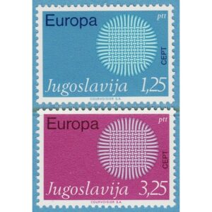 JUGOSLAVIEN 1970 M1379-80** Europa Cept 2 kpl