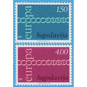 JUGOSLAVIEN 1971 M1416-7** Europa Cept 2 kpl