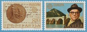 JUGOSLAVIEN 1983 M1984-5** Europa Cept – bron över Drina 2 kpl