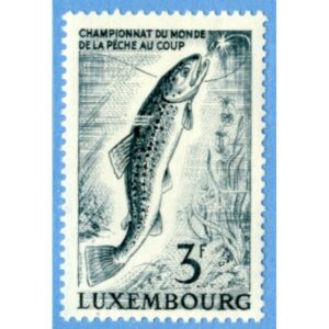 LUXEMBURG 1963 M682** sportfiske 1 kpl