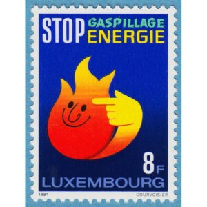 LUXEMBURG 1981 M1040** spara energi 1 kpl