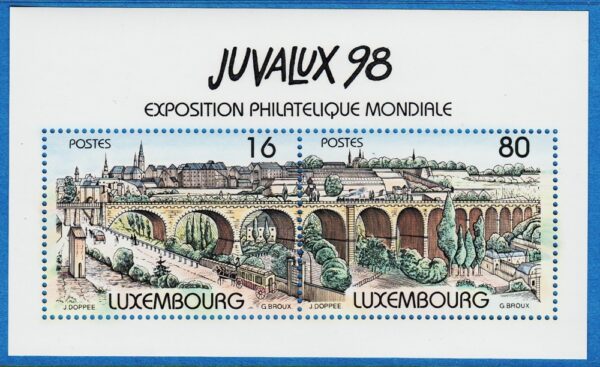 LUXEMBURG 1998 M1449-50 BL17** bro