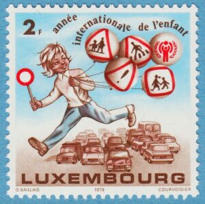 LUXEMBURG 1979 M996** trafiksäkerhet 1 kpl