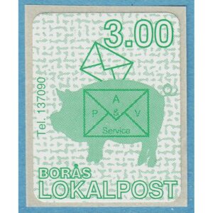 Lokalpost BORÅS Alea Nr 4a  1998