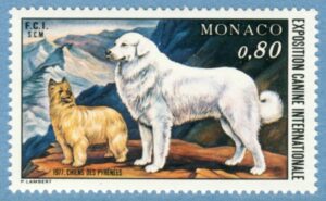 MONACO 1977 M1265** hundar 1 kpl