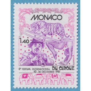 MONACO 1981 M1499** cirkus 1 kpl