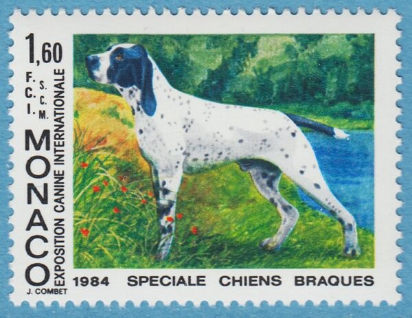 MONACO 1984 M1629** hund 1 kpl