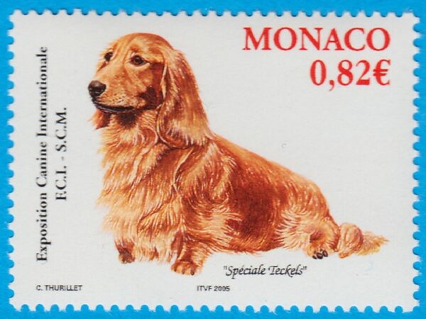 MONACO 2005 M2741** långhårig tax 1 kpl