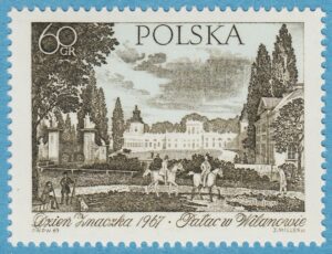 POLEN 1967 M1796** slottet Wilanow 1 kpl