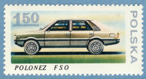 POLEN 1978 M2562** bil 1 kpl