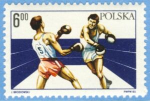 POLEN 1983 M2888** boxning 1 kpl