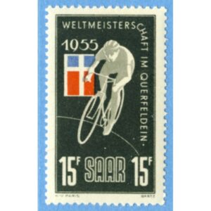 SAAR 1955 M357** cykelsport 1 kpl