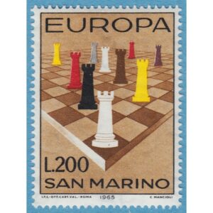 SAN MARINO 1965 M842** Europa Cept – schack 1 kpl