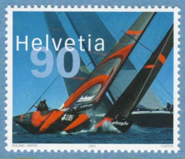SCHWEIZ 2003 M1831** segelregatta 1 kpl