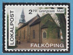 Lokalpost FALKÖPING Nr 07 1996 St Olofskyrkan