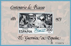 SPANIEN 1981 M2520 BL23 Typ II** Picasso -Guernica
