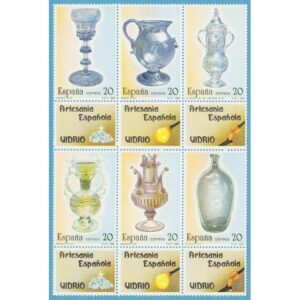SPANIEN 1988 M2820-5** glas 6 kpl