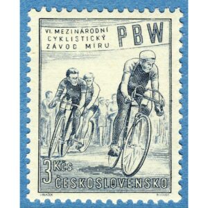 TJECKOSLOVAKIEN 1953 M797** cykelsport 1 kpl