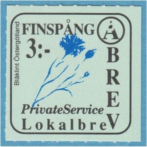 Lokalpost FINSPÅNG Nr 5 Variant 1  skadat A 1998