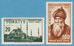 TURKIET 1957 M1528-9** moské 2 kpl