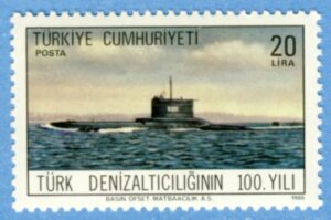 TURKIET 1986 M2746** ubåt 1 kpl