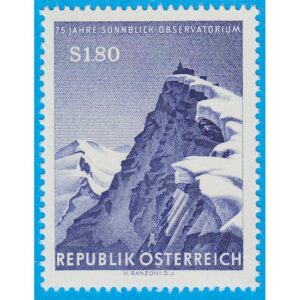 ÖSTERRIKE 1961 M1091** Sonnblick observatorium 1 kpl