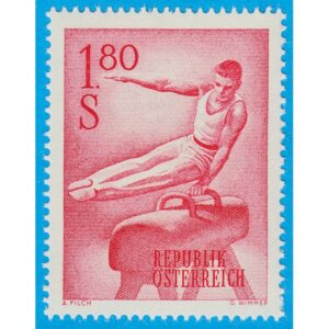 ÖSTERRIKE 1962 M1121** gymnastik 1 kpl