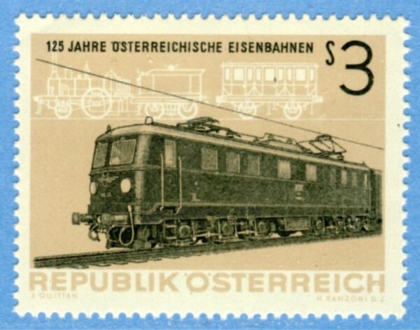ÖSTERRIKE 1962 M1126** lok 1 kpl