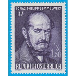 ÖSTERRIKE 1965 M1192** Ignaz Semmelweis 1 kpl