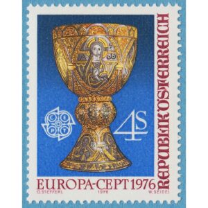 ÖSTERRIKE 1976 M1516** Europa Cept konsthantverk 1 kpl