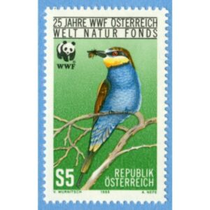 ÖSTERRIKE 1988 M1918** biätare WWF 1 kpl