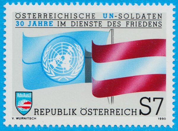 ÖSTERRIKE 1990 M2004** FN - flaggor 1 kpl