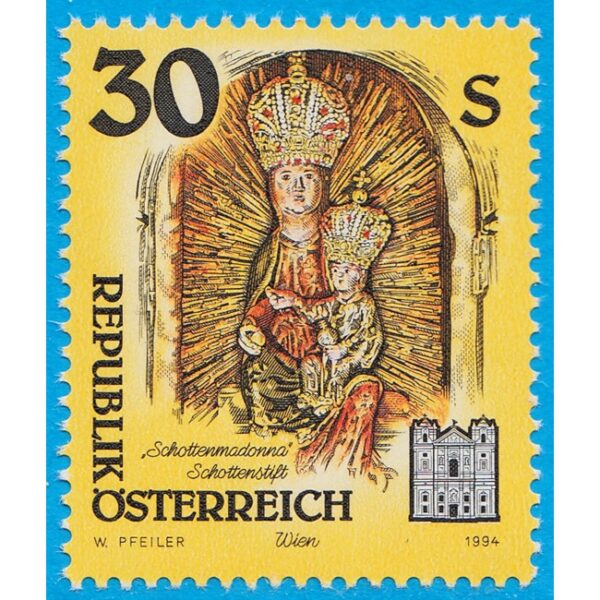 ÖSTERRIKE 1994 M2139** madonna 1 kpl