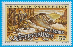 ÖSTERRIKE 1995 M2154** Naturfreunde 100 år 1 kpl
