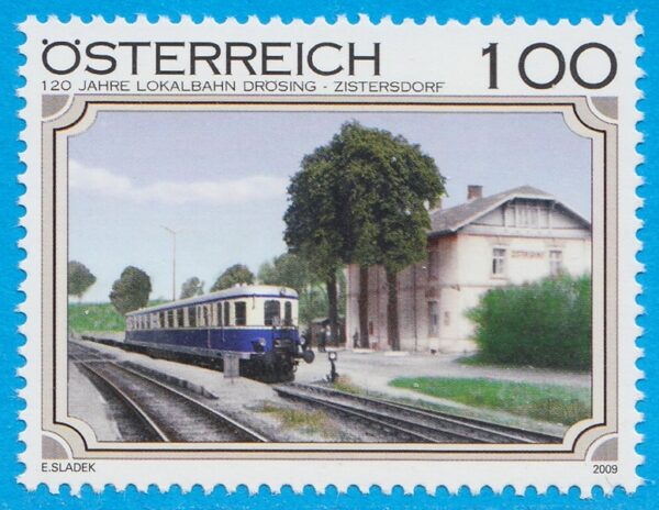 ÖSTERRIKE 2009 M2833** lokalbanan Drösing-Zistersdorf 1 kpl
