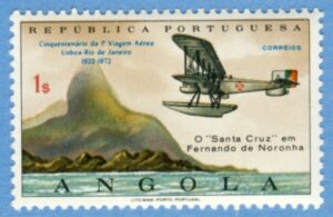 ANGOLA 1972 M583** flyg 1 kpl