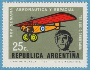 ARGENTINA 1971 M1114** flygplan 1 kpl