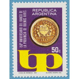 ARGENTINA 1973 M1140** mynt 1 kpl