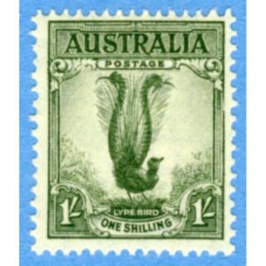 AUSTRALIEN 1941 M148C** praktlyrfågel ur blandad serie