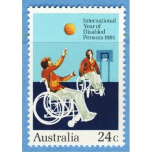 AUSTRALIEN 1981 M766** parasport 1 kpl