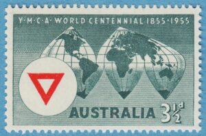 AUSTRALIEN 1955 M256** Y.M.C.A. 1 kpl