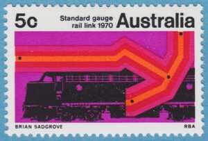 AUSTRALIEN 1970 M431** järnväg 1 kpl