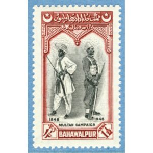 BAHAWALPUR 1948 M17** militäruniformer 1 kpl