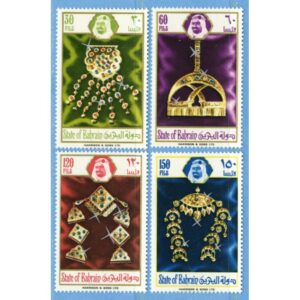 BAHRAIN 1975 M226-9** smycken – 4 kpl